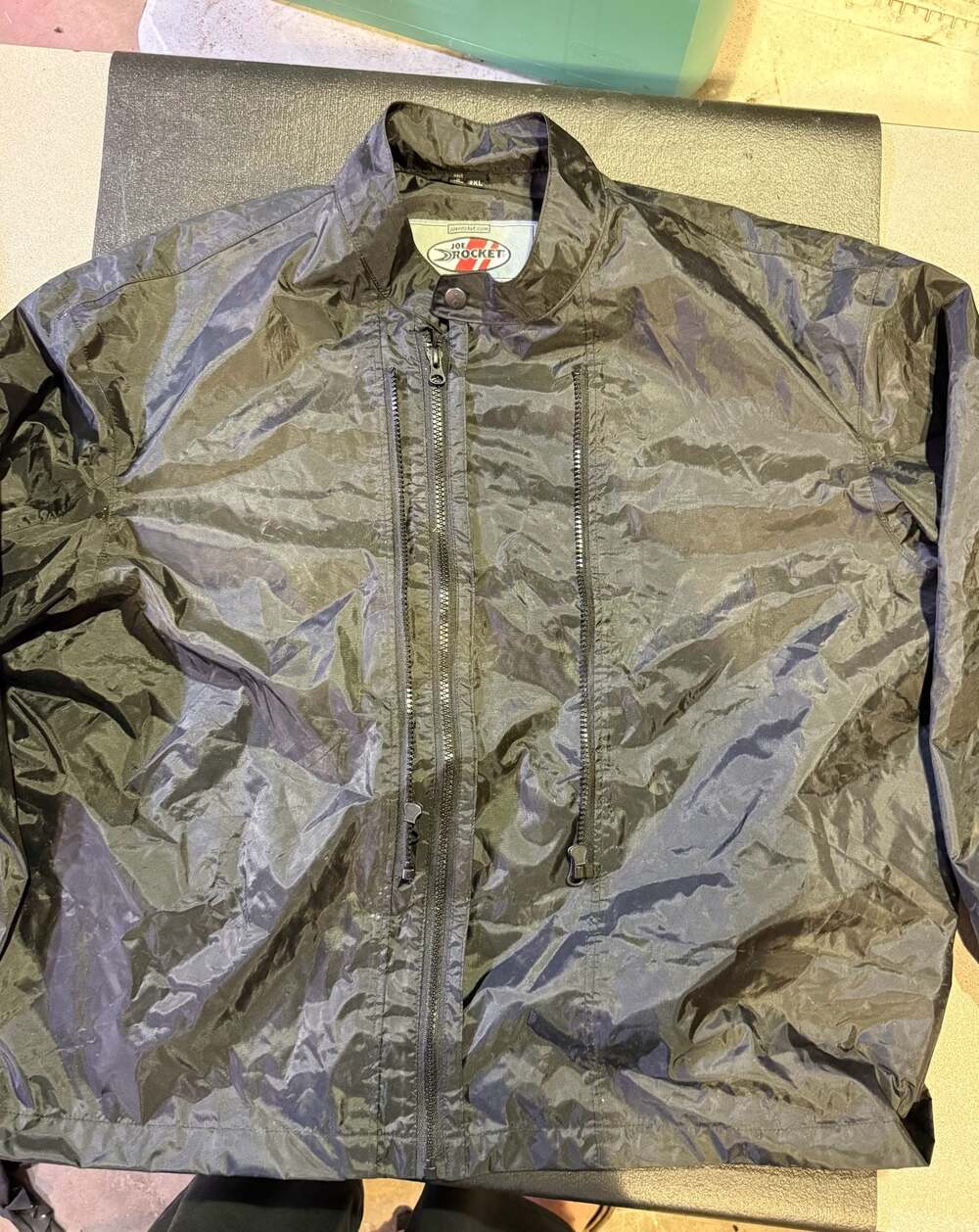 Joe Rocket Motorcycle Riding Jacket Black 2XL (0470)